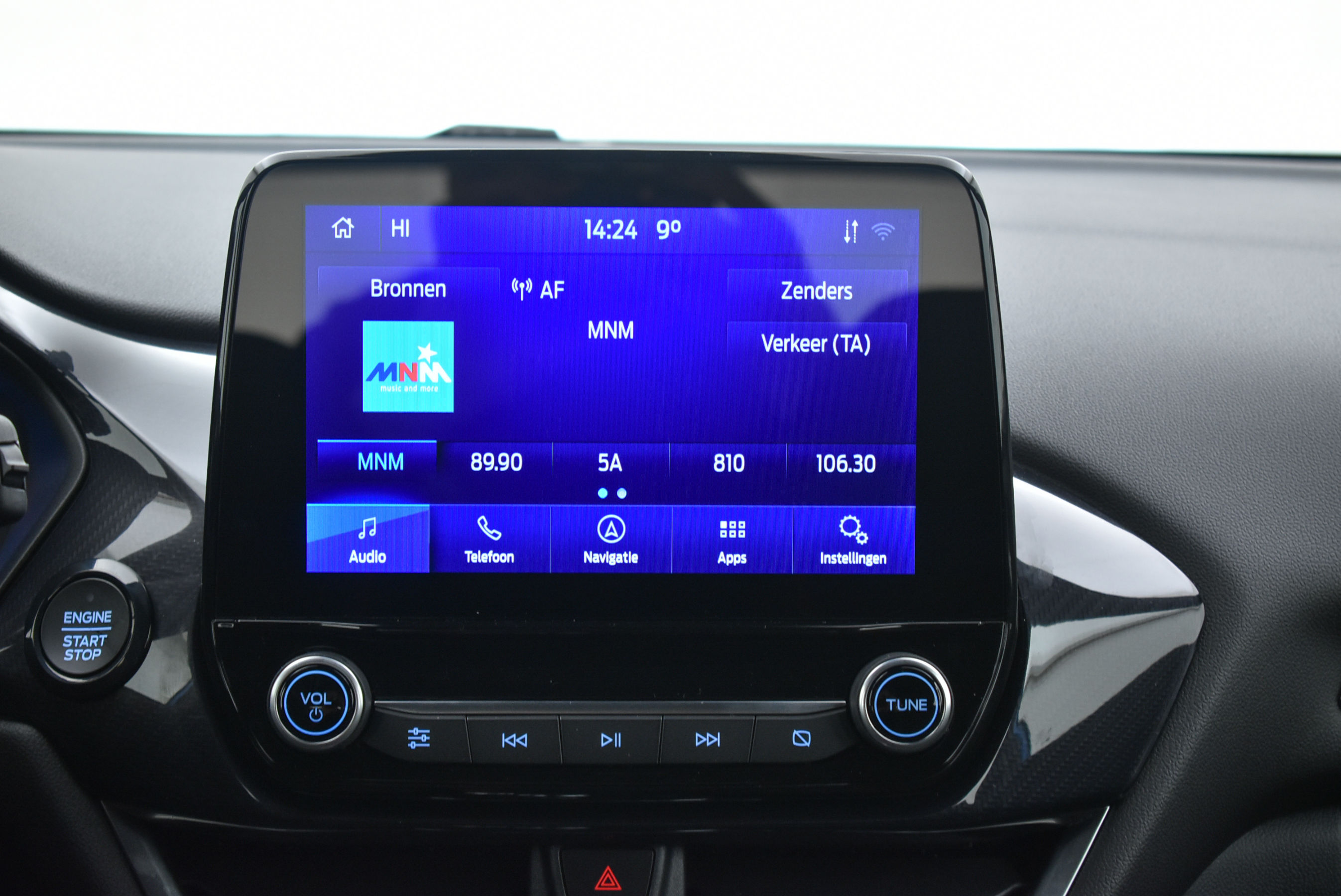 ford puma sat nav